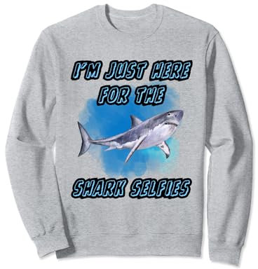Tauchen mit Haien Haitauchen Haitaucher shark diving Sweatshirt