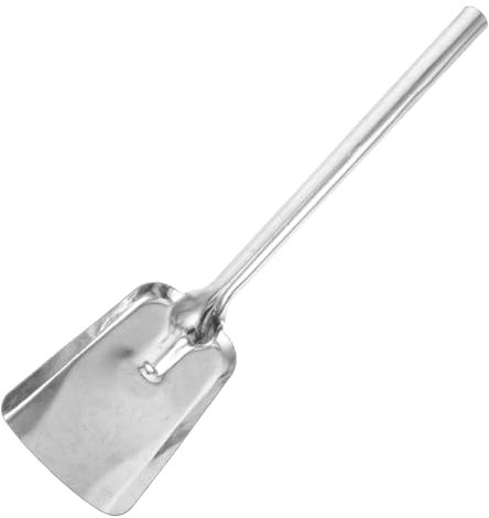 Cabilock Pala Para Cenizas De Hierro Pala Para Limpiar Estufas Pequeña Uso Doméstico y Chimenea Herramienta Práctica Para Carbón y Horno