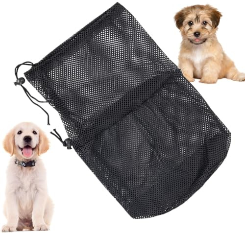 Hundegesichtsabdeckung – Hundegesichtshaube verhindert Dornen Felsen, verstellbarer, atmungsaktiver Kopfschutz, Netzgewebe, leicht, Haustier-Maulkorb für mittelgroße und große Außenbereiche
