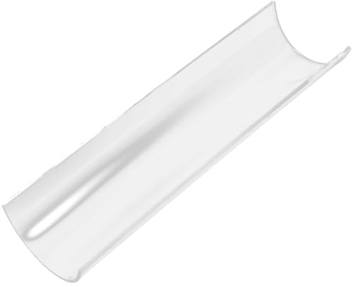 ADOCARN Moule à Roulé à Gâteau en Acrylique Transparent Forme en U Petit Modèle 75 CM Support pour Confection de Roulés DIY Outil Pâtisserie pour Desserts Faits Maison