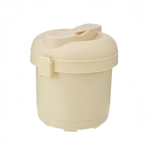 Olla arrocera portátil para microondas, ideal para exteriores y oficina, con microondas y arroz, una deliciosa experiencia de preparación de comidas