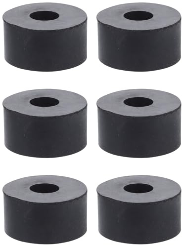 Alasum Kit 15 Pezzi Distanziatori in Gomma Nera Antivibrazione per Elettrodomestici, Rondelle Piatte in Neoprene Facili da Installare per Ammortizzare Vibrazioni