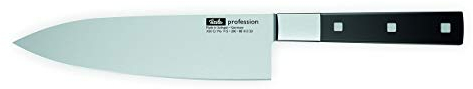 Fissler 8801320000 Profession Coltello Deba 20 cm con Taglio monolaterale