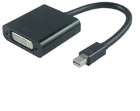 Microconnect - Mini displayport-dvi mini displayport dvi negro - adaptadores de cable de vídeo (mini displayport, dvi, masculino, femenino, negro)