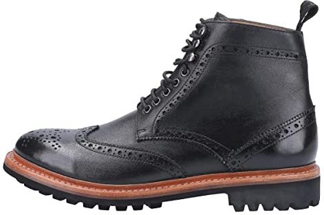Cotswold Rissington Commando Goodyear Welt Boot Male Black Size 10