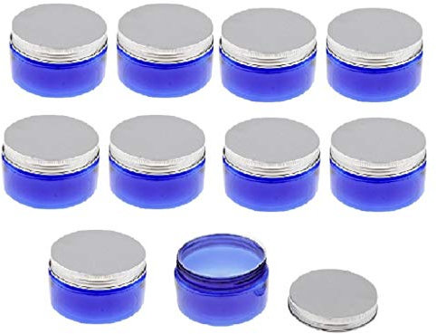 Tubayia 10 Stück 100g Cremetiegel Cremedosen Pulver Creme Kosmetik Container Kosmetikdosen mit Deckel