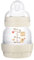 MAM Easy Start Anti-Colic Baby Milk Bottle | Pack of 1 x 130ml | Self-Sterlising | Slow Flow MAM Teats Size 0 | Newborn Essentials | Cream (Various Designs)