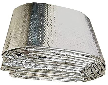 Réflecteur Radiateur Radiateur Réflecteur de chaleur Feuille d'isolation en rouleau Panneau isolant Isolation en feuille d'aluminium auto-adhésive Réflecteur de chaleur Rouleau réfléchissant Isolatio