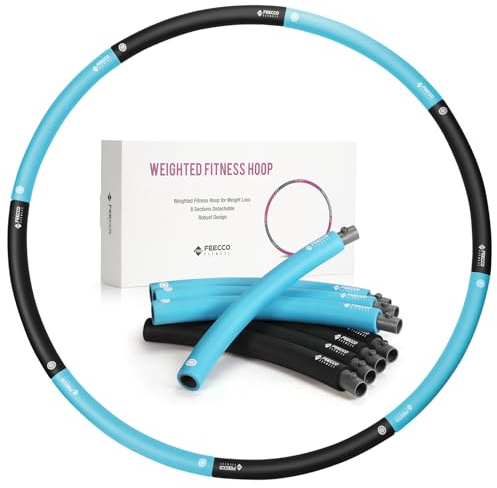 FEECCO Fitness Hoop Reifen Erwachsene - Zum Abnehmen