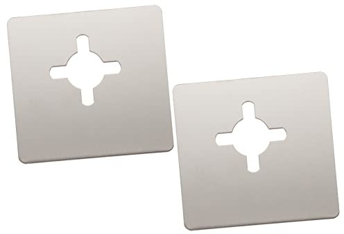 jojofuny 2 Piezas Placa de refuerzo de puerta de bloqueo de bola placa de reparación de cerradura de puerta refuerzo de principal cerraduras de puerta para puerta de entrada placa de huelga