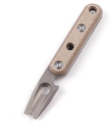 Hamans Brecheisen Multi-Tool Titan mit Taschenclip, Multifunktions-Flaschenöffner, Schraubenschlüssel, Nagelabzieher, 12 cm