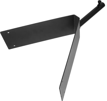 Support De Faîtage pour Girouette Support De Girouettes Outils D'installation De Girouette Support De Girouette pour Toit Support pour Girouettes Support D'antenne Black Métal Yardwe