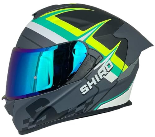 Helmets Integralhelm Raptor Pegasus schwarz matt mit blauem Visier (L 59/60)