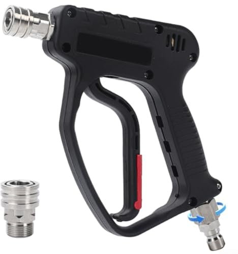 HpLive Pulitore corto ad alta pressione con giunto girevole da 3/8 e adattatore M22-14 mm, pulizia potente per auto, mobili e altro ancora