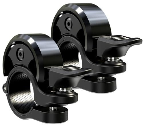 Greallthy Fahrradklingel, Mini Aluminiumlegierung Klingel Fahrrad Super laut Fahrrad klingel, 2025 Neue Aufrüstung Fahrradglocke für MTB Rennrad Ebike Mountainbike, 19-25.4 mm Lenker.
