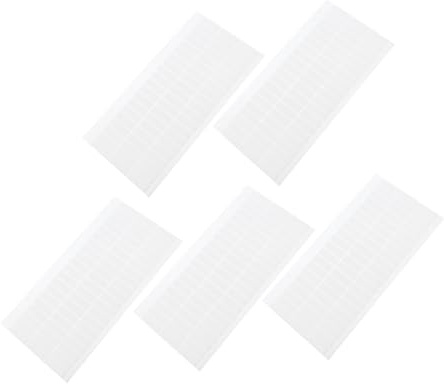 OSALADI 1 Set Nastro Biadesivo in Schiuma Cuscinetti in Schiuma A Doppia Faccia Quadrati Di Nastro Di Gommapiuma Millechiodi Biadesivo Double Sided Tape Adorn Strisce Biadesive Eva 5 Fogli