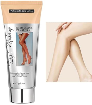 Clawrex Bein Make Up Wasserfest, Body Coverage Perfector für Bein, Wasserfest Körper und Bein Make Up, Abdeckcreme Für Krampfadern, Lang Anhaltend, Concealer, Flawless Skin Perfecting(Nature Brown)
