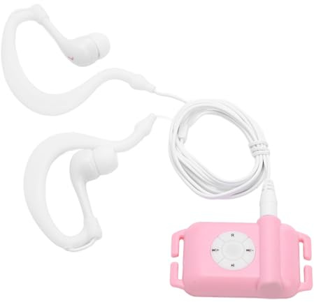 Ejoyous Lettore MP3 Subacqueo, Lettore MP3 Multifunzionale Resistente all'acqua IPX8 ABS WMA per il Surf (8GB)