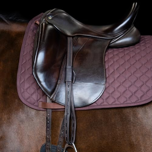 Imperial Riding Steigbügelriemen IRH Monoleaf mit Nylonkern, Leder-Steigbügelriemen für Monoblatt-Sättel, Dunkelbraun, 60cm