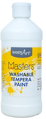 Handy Art Little Masters Washable Paint 16 ounce, White