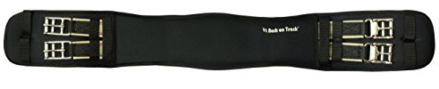 Back on Track Dressurgurt, Welltex®, Keramikfaser, schwarz, elastisch, NEUHEIT (55 cm)