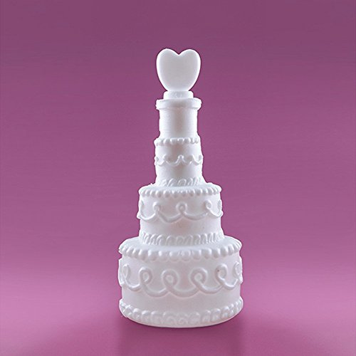 Premium Weddings Seifenblasen Hochzeit Hochzeitstorte Herz 24 Stück - Gastgeschenke Hochzeit Give Aways - Wedding Bubbles Torte Soap Bubbles Cake - Hochzeitsseifenblasen Torte Weddingbubbles Cake