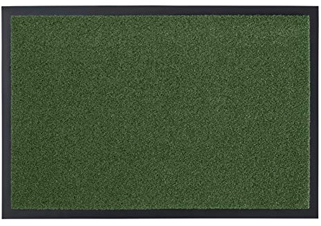 HANSE Home Garden Brush Door Mat 60 x 90 cm Artificial Grass Look Green
