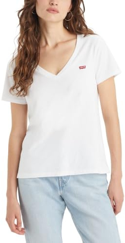 Levi'S Vneck Camiseta Mujer (Pack de 1)
