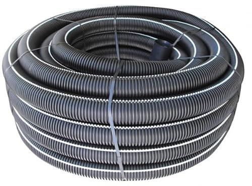 TUBO CORRUGATO CAVIDOTTO DOPPIA PARETE ø 90 MM 50 MT POLIETILENE PASSACAVI CABLAGGIO IMPIANTO ELETTRICO ISOLAMENTO LUCE FILI FILO TUBI FLESSIBILE FLEX MATASSA TERRA GIARDINO PROTEZIONE MARRAEDILE