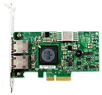 Dell G218C Broadcom 5709 - Tarjeta de interfaz de red con cable Ethernet RJ-45 2 puertos 0G218C CN-0G218C (reacondicionado)