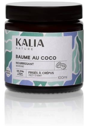 Kalia Nature Gourmand Balsam mit Kokosöl - Reichhaltige Pflege für krauses Haar ohne Ausspülen - 100 ml