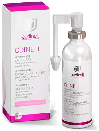 Audinell Ear Wax Removal Spray (50ml) | Ear Cleaner | Soothes & Prevents Irritations, Cleanses Ear Canal | Replaces Q-Tips, Ear Candles, Cotton Swabs, Q-Grips, Spades, Ear Drops | Safe for All Ages