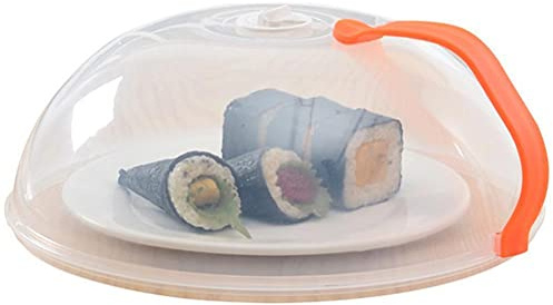 Mikrowellen-Abdeckhaube, 26 cm, Mikrowellen-Teller, Küche, Kochen, transparenter Deckel, Spritzschutz, hitzebeständiger Deckel für Mikrowelle, Lebensmittelschutz