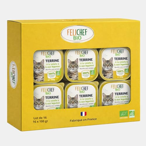 FELICHEF TERRINE VOLAILLE Bio barq/100g (67740) SAUVALE