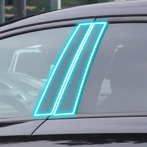 CKLS Pellicola protettiva trasparente PPF per esterni per auto TPU Anti graffio BC Window pillar, per Mercedes-Benz Class-A W177 2019-2022