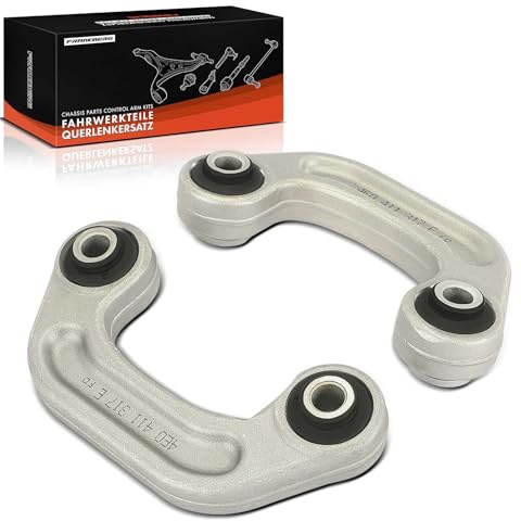 Frankberg 2x Brazo transversal Brazo de eje Delantero izquierdo derecho | Compatible con A6 Avant 4F5 A6 4F2 A8 4E2 4E8 A6 Allroad 4FH Replace# 4E0411317E
