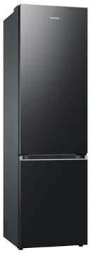 Samsung RL38T607BB1/EF Kühl-Gefrierkombination, 203 cm, 387 l, Kühlschrank mit Gefrierfach, Twin Cooling+, No Frost+, SpaceMax, Optimal Fresh+, Humidity Fresh, Premium Black Steel