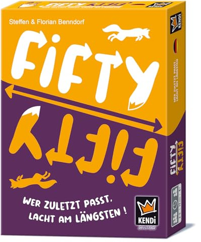 FIFTY FIFTY – Das clevere Kartenspiel: Finde die Lücke, setz auf den Fuchs!