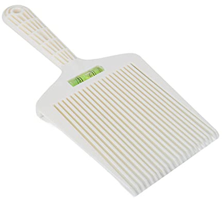 Peine Guía para Corte de Pelo, Peine para Peinar el Cabello, Herramienta de Peluquero, Peine para el Cabello, Peine Ancho y Plano con de Nivel de Burbuja Preciso,