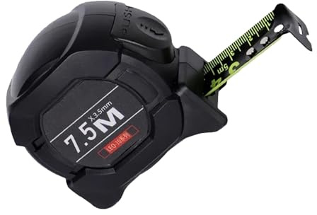 Ruban À Mesurer En Acier, Mètres À Ruban Lumineux 5m/7.5m/10m, Ruban Acier Inoxydable Fluorescent, Ruban De Mesure De Charpentier, Autobloquant, Résistant À L'usure