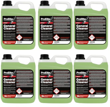 General Cleaner 6 × 5 L – Profi-Fahrzeugreiniger Konzentrat – Innenreiniger für Auto, LKW, Bus & Landmaschinen – Entfernt Flecken, Nikotin & Schmutz – Großpackung Fahrzeugpflege Artikelnummer: