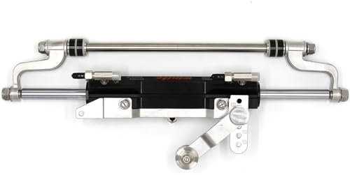 Système de direction hydraulique for moteur hors-bord Winibo 300 CV avec pompe à huile, cylindre et tubes, accessoires for moteur de bateau ZA0350(ZA0350V2)