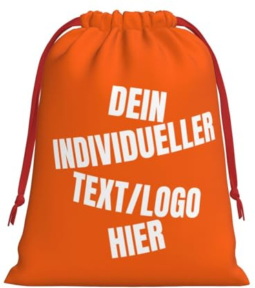 Personalisierte geschenkverpackung Mit Zugband Selbst Gestalten geschenktasche Mit Bild Text Namen Logo Foto Gift Bag Personalisierte Goodie Bag Perfekt FüR Geburtstag, Babyparty, Feier S