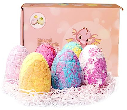 6er Pack Dinosaurier Duschbomben Für Kinder Mit Überraschung Inneren Jungen Und Mädchen Kinder Dinosaurier Spielzeug Geburtstagsgeschenk Set Für Mädchen Und Jungen