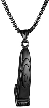 halsband, Barber Culture hårklippare i rostfritt stål for frisörer, barberare och hårstylister(Black)