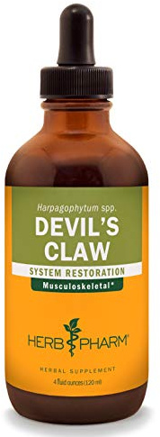 Herb Pharm Devil's Claw Liquid Extract for Musculoskeletal System Support - 4 Ounce