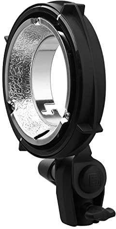 Elinchrom Quadra Reflector Adapter MK-Il (EL26342),Black