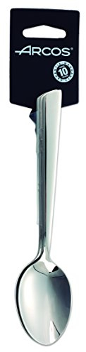 Arcos Séries Toscana - Cuillère à Dessert Set (3 Cuillère) - Monobloc d'une Pièce Acier Inoxydable 18/10 et 180 mm Couleur Argent