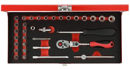 GEDORE red Steckschlüssel-Satz 1/4' 33-teilig