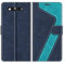 MOBESV Hülle für Samsung Galaxy S3 Handyhülle, Lederhülle mit Kartenfach, Klapphülle mit Ständer, Flip Case Handytasche Schutzhülle, Modisch Blau